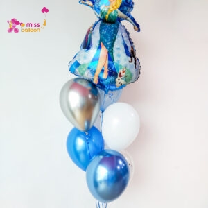 Elsa Foil Helium Bunch