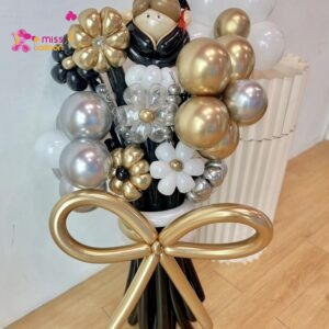 Graduation Balloon Flower Bouquet