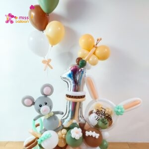 Jumbo Foil Cutie Mouse Balloon Marquee