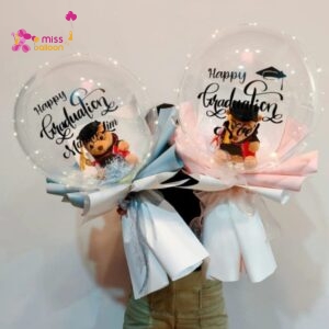 LED Graduation Bear Bouquet