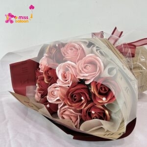 Love You More Soap Rose Bouquet