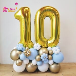 Simple Jumbo Foil Balloon Marquee