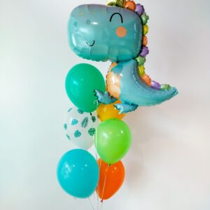 Baby Dino Foil Helium Bunch