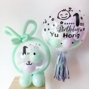 Bobo Character Standee Bubble Balloon Sets