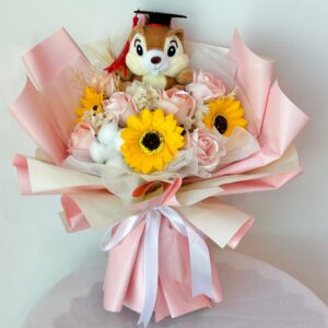 Graduation Chipmunk Bouquet
