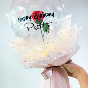 Mini LED Soap Rose Flower Bouquet