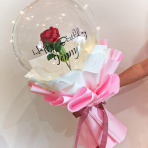 Mini LED Soap Rose Flower Bouquet