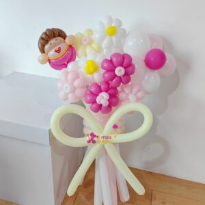 Superwoman Balloon Flower Bouquet