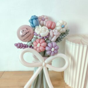 Vintage Balloon Flower Bouquet