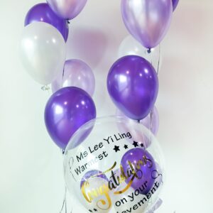 18 Bobo Balloon With Stick & 10 Helium Balloon