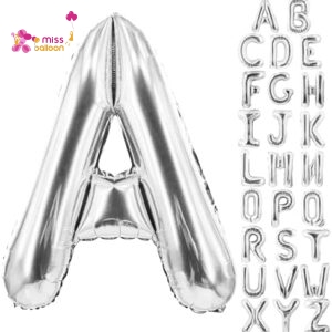 40 Jumbo Alphabet Foil Balloon