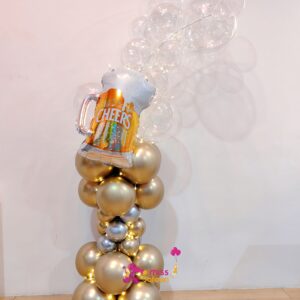 Cheers Beer Balloon Stand