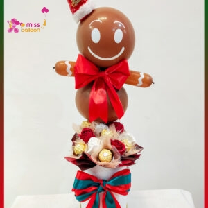 Ginger Bread Choco Soap Flower Box