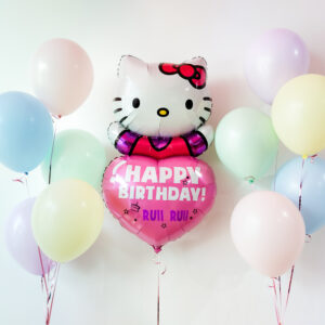 Hello Kitty Personalized Helium Bunch