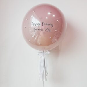 Ins 24 Customized Helium Balloon (Pearl) Pastel Dusk Rose