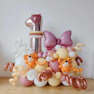 Jumbo Foil Cute Tiger Baby Marquee