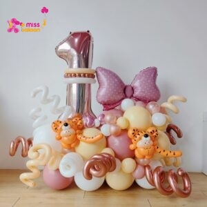 Jumbo Foil Cute Tiger Baby Marquee