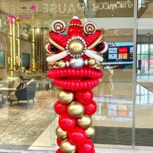 Lion Dance Balloon Stand