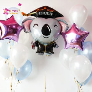 Totally Koalafied Shape Foil Helium Bunch