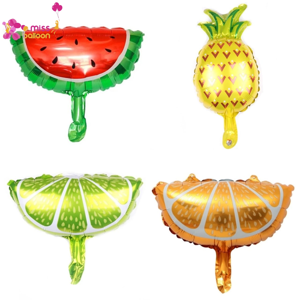 Fruits(Mini) Foil Balloon