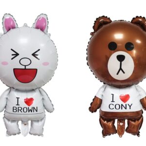 Line Character Foil Balloon