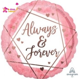 Always & Forever Foil Balloon