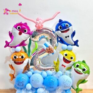 Baby Shark Theme Marquee