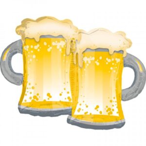 Beer Mugs Super Shape Foil Balloon