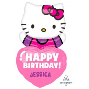 Hello Kitty Personalized Super Shape Foil Balloon