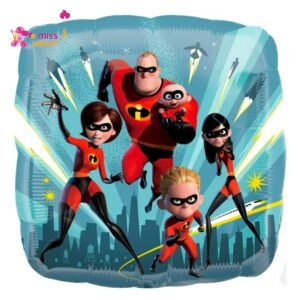 Incredibles2 Square Foil Balloon