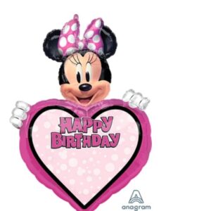 Minnie Mouse Personalized Super Shape Foil Balloon