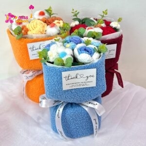 Crochet Flower Bouquet