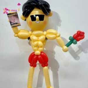 Muscle Man Balloon Sculpture