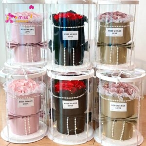 Eternal Love Soap Rose Flower Box