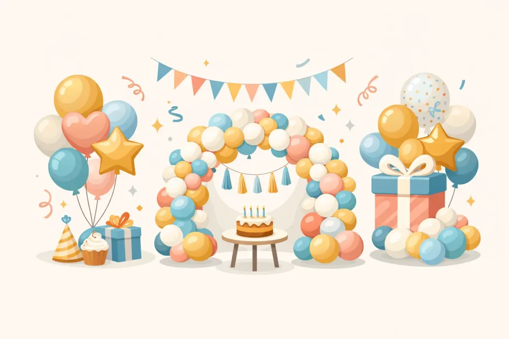 15 Birthday Balloon Decoration Ideas