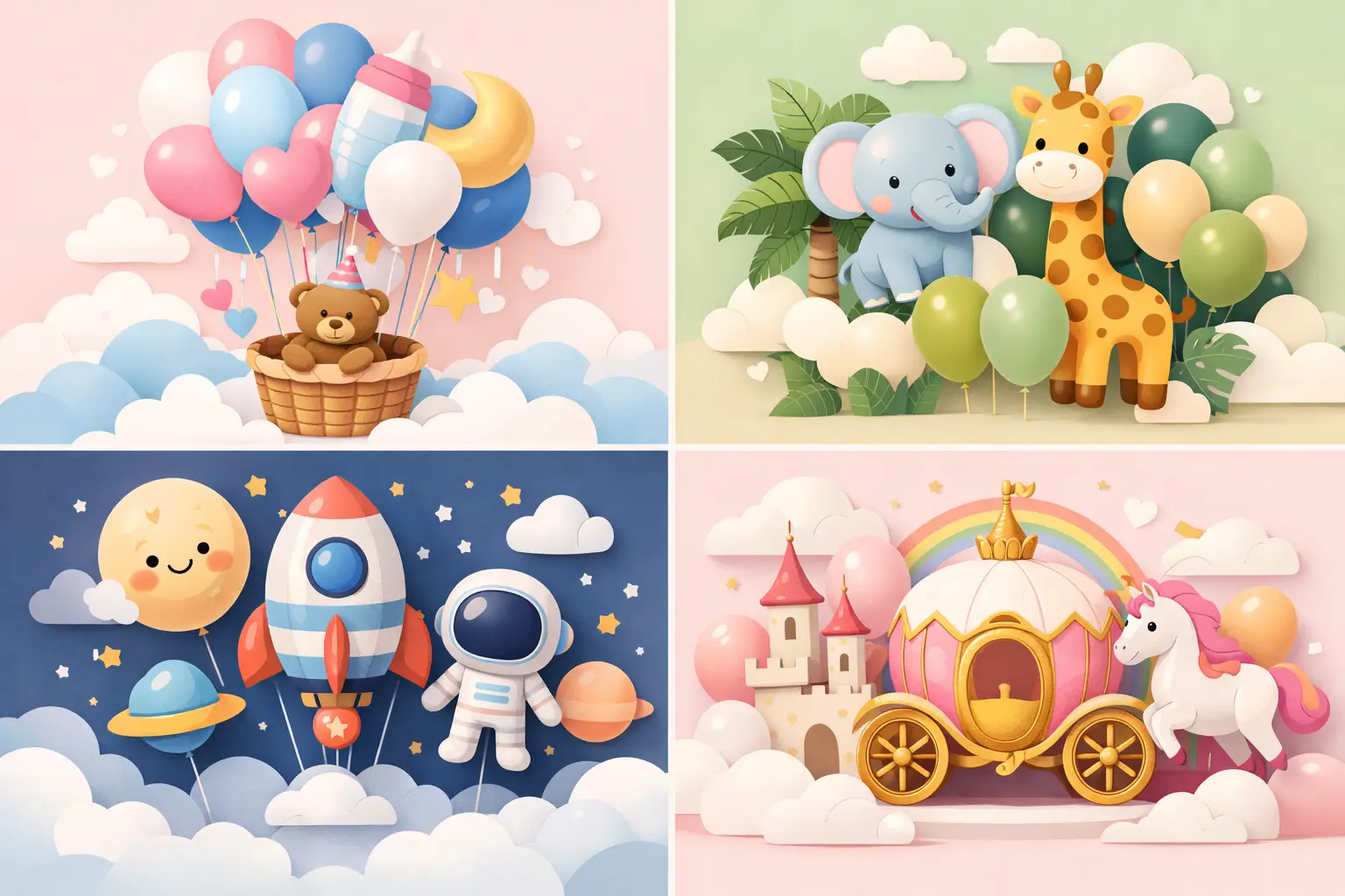 12 Best Baby Shower Balloon Themes