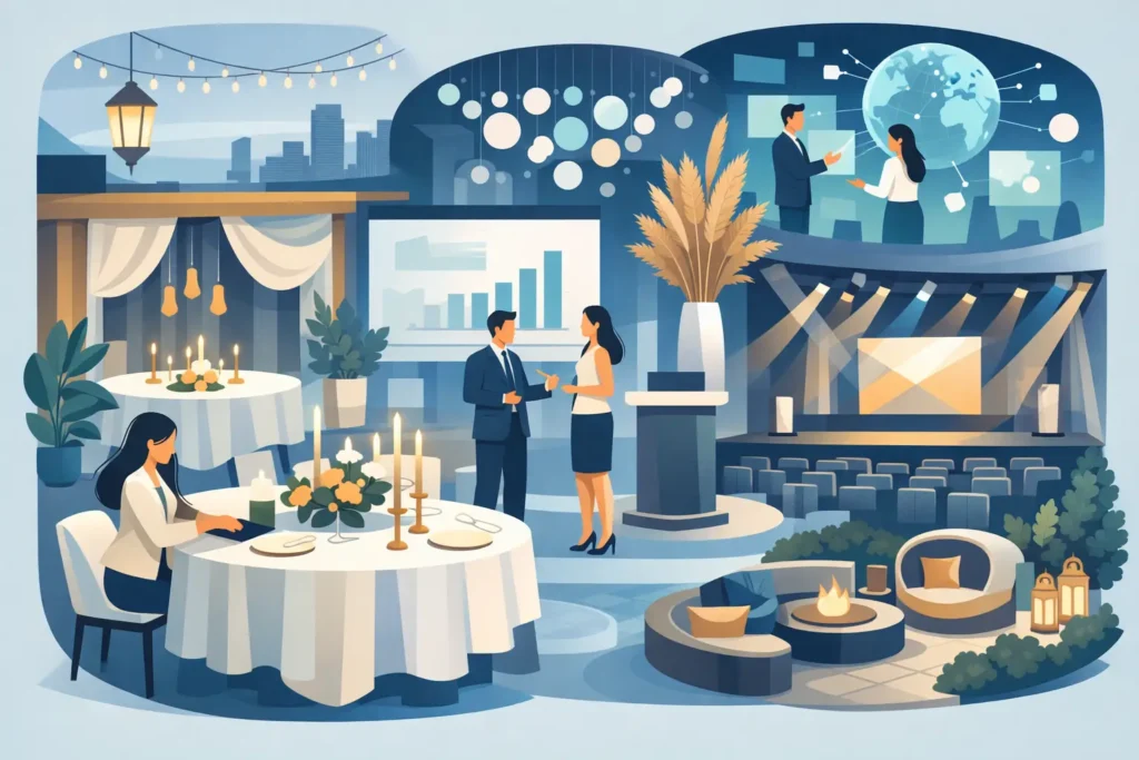7 Business Event Decor Trends for 2026