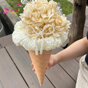 Mother's Day 2026 - Ice Cream Cone Flower Bouquet