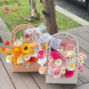 Mother's Day 2026 - Just For You Soap Flower Carry Box
