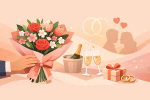 ❤️ Anniversary Gift Bouquet KL (Flower, Balloon & Same Day Delivery)