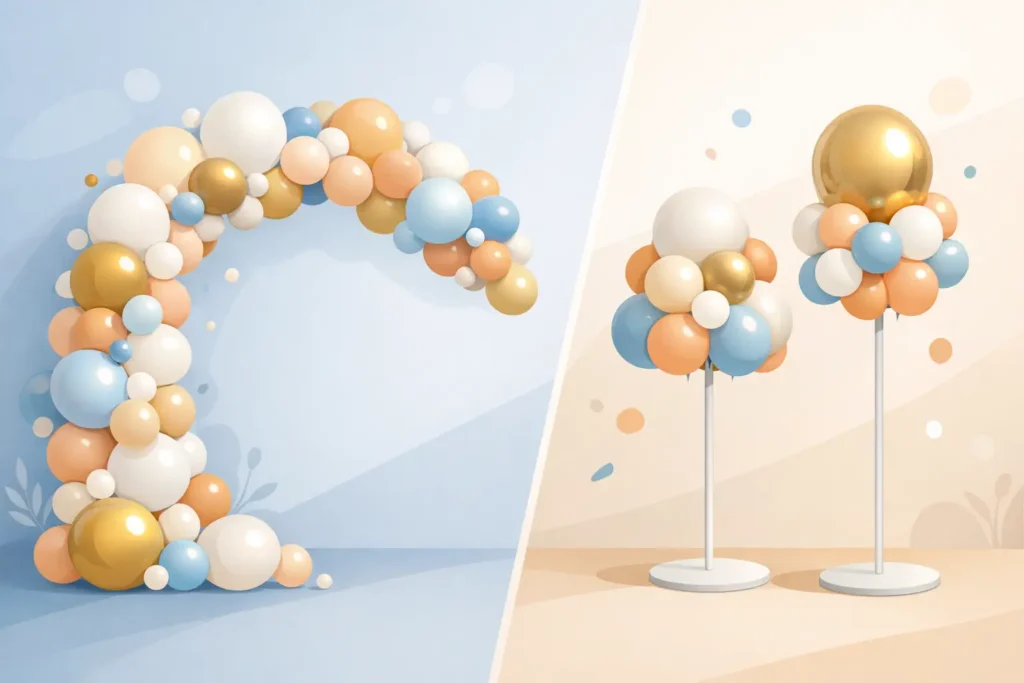 🎈 Balloon Garland vs Balloon Stand KL (Which is Better)