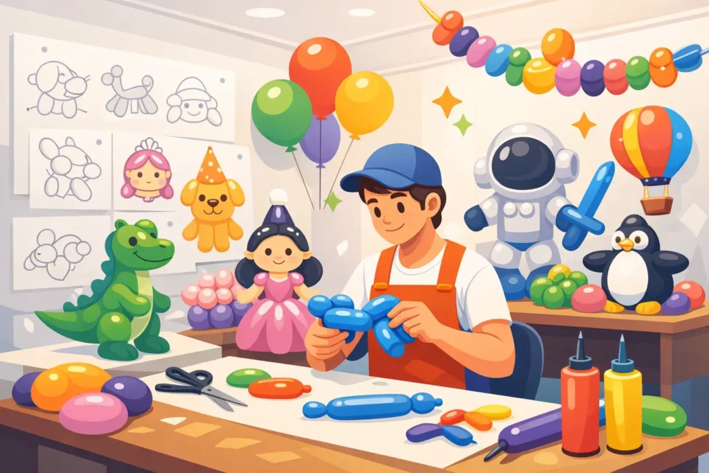 🎈 Custom Character Balloon Sculpture in KL (Birthday, Event & Surprise Ideas)