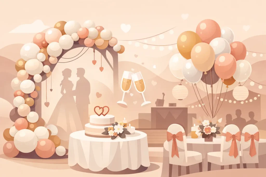 💍 Wedding Balloon Decoration KL (Reception & Event Styling in Kuala Lumpur)