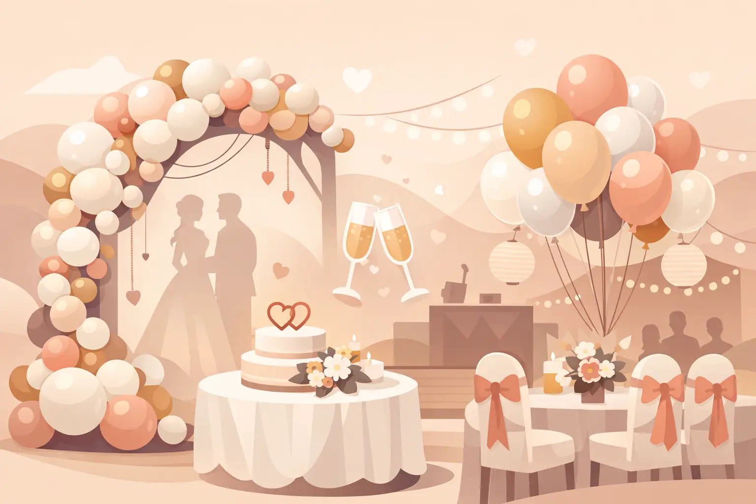 💍 Wedding Balloon Decoration KL (Reception & Event Styling in Kuala Lumpur)