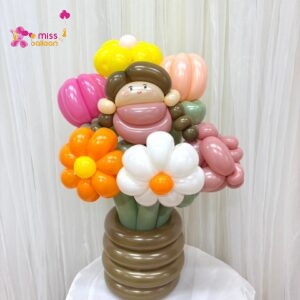 Balloon Flower Pot (B)