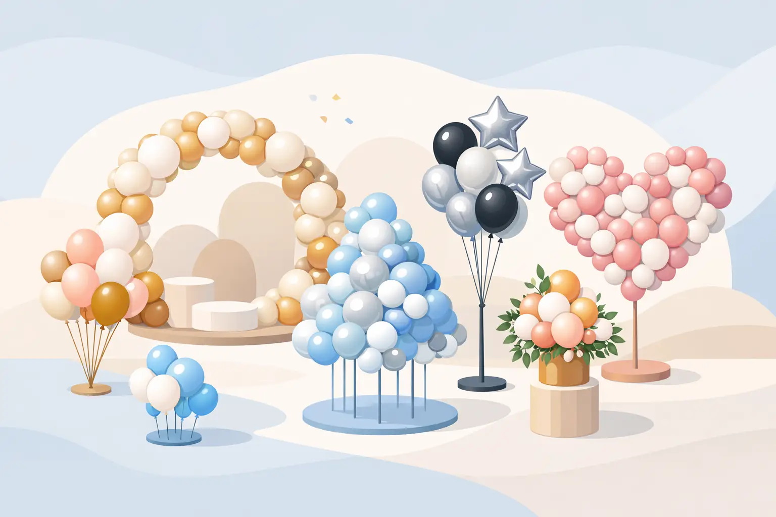 11 Balloon Stand Decoration Ideas to Try