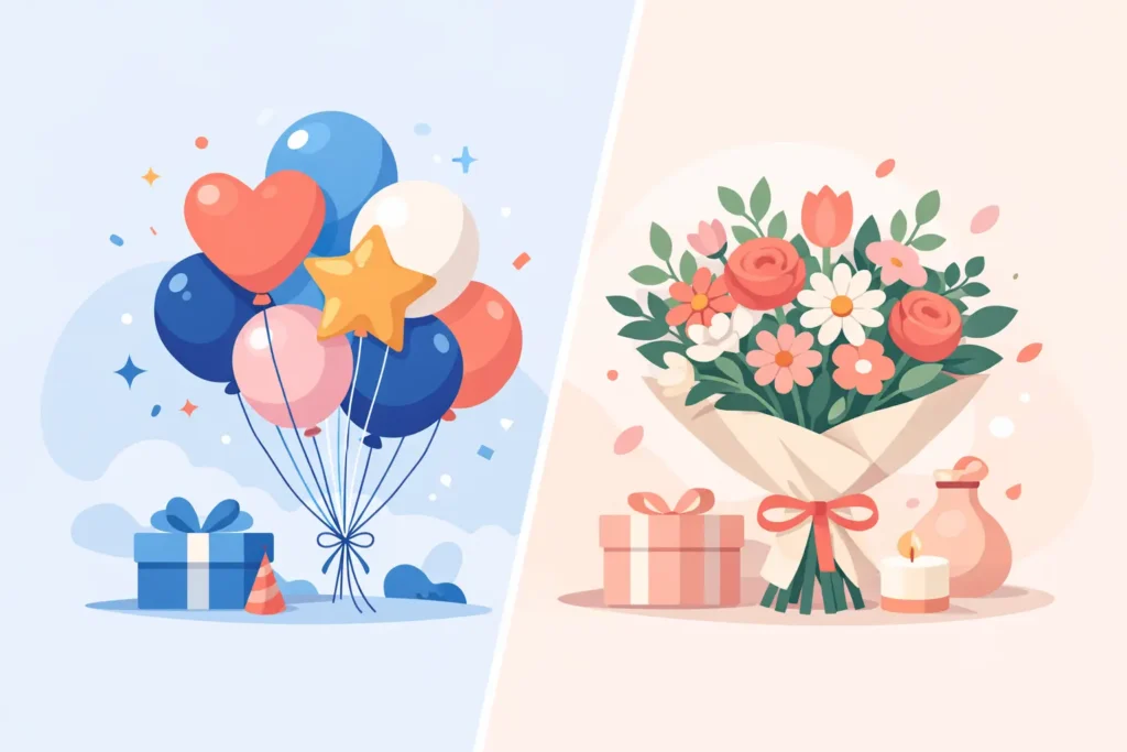 Balloon Bouquet vs Flower Bouquet for Every Occasion