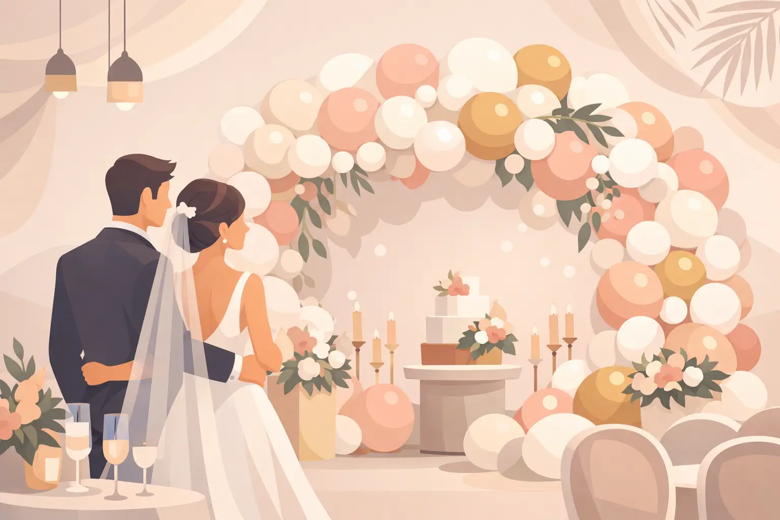 Wedding Balloon Backdrop KL Ideas That Wow