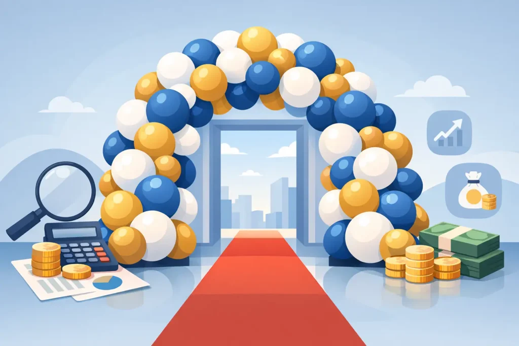 What Does an Opening Balloon Arch Cost Today?