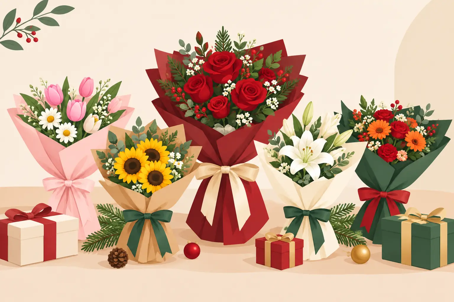12 Best Festive Gift Bouquet Ideas to Celebrate
